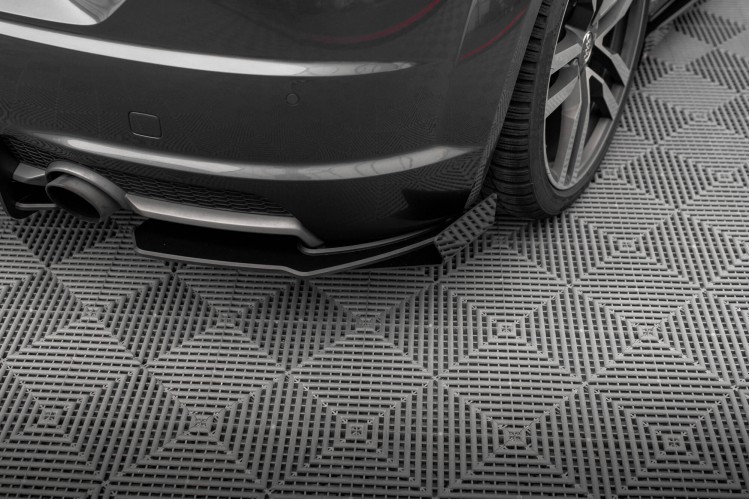 Street Pro Πίσω Πλευρικοί Splitters + Flaps Audi TT S-Line 8S