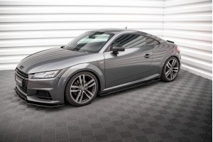 Street Pro Side Skirts Diffusers Audi TT S / S-Line 8S - Black