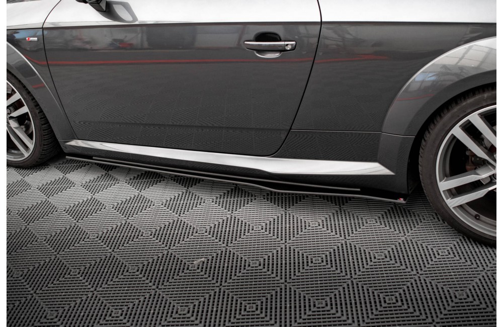 Street Pro Side Skirts Diffusers Audi TT S / S-Line 8S - Black