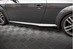 Street Pro Side Skirts Diffusers Audi TT S / S-Line 8S - Black