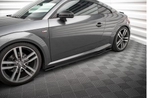 Street Pro Side Skirts Diffusers Audi TT S / S-Line 8S - Black