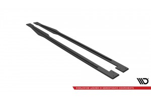 Street Pro Side Skirts Diffusers Audi TT S / S-Line 8S - Black