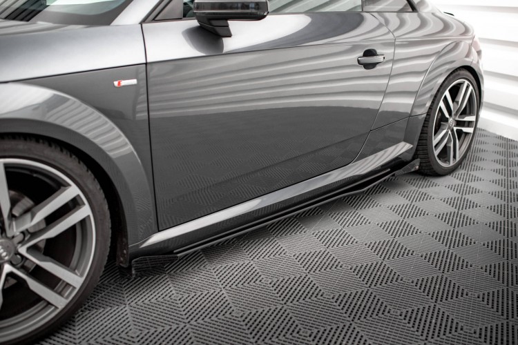 Street Pro Πλευρικές Skirts Diffusers + Flaps Audi TT S / S-Line 8S