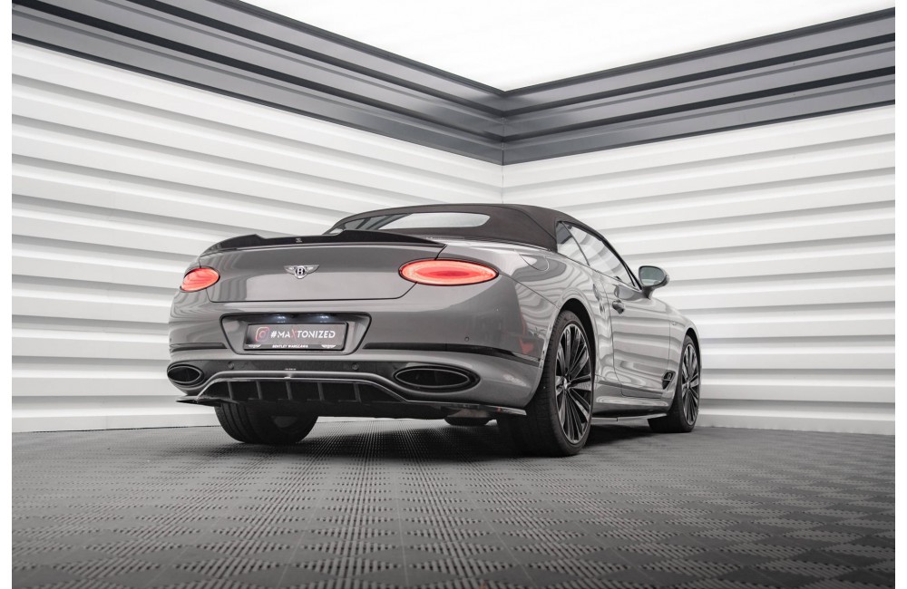 Rear Splitter (with vertical bars) Bentley Continental Convertible GT Mk3