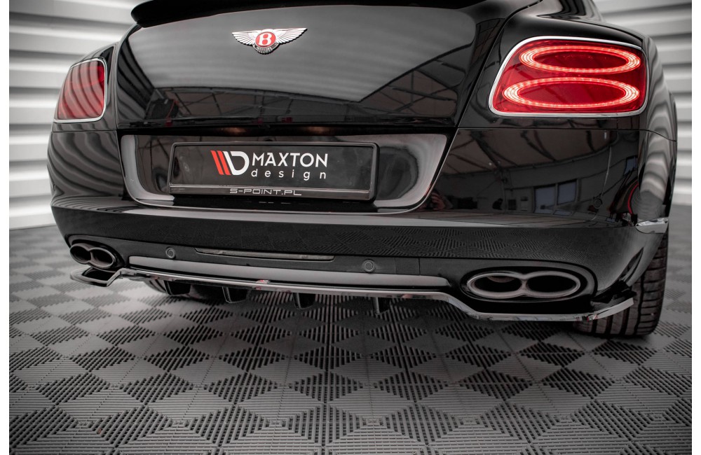 Rear Splitter (with vertical bars) Bentley Continental GT V8 S Mk2