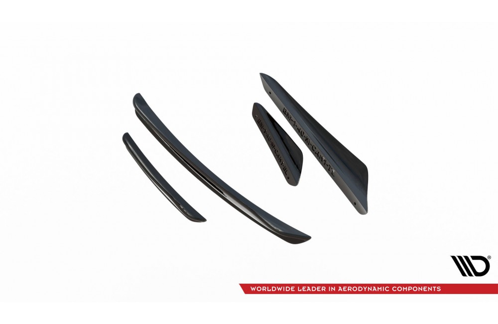 Front Bumper Wings (Canards) BMW 1 M-Pack / M135i / 128ti F40 Front Bumper Wings (Canards) BMW 1 M-Pack / M135i / 128ti F40
