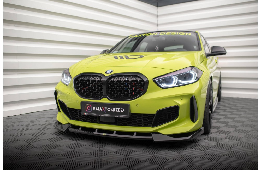 Front Splitter V.6 for BMW 1 M-Pack / M135i / 128ti F40