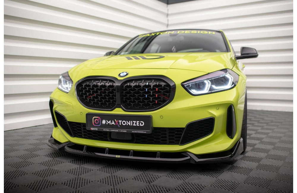 Front Splitter V.7 for BMW 1 M-Pack / M135i / 128ti F40