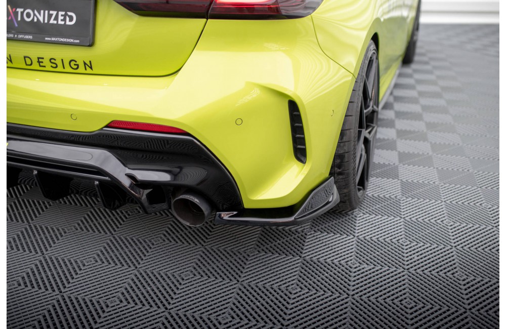 Rear Side Splitters V.8 (For rear valance v.1) BMW 1 M-Pack /  M135i / 128ti F40