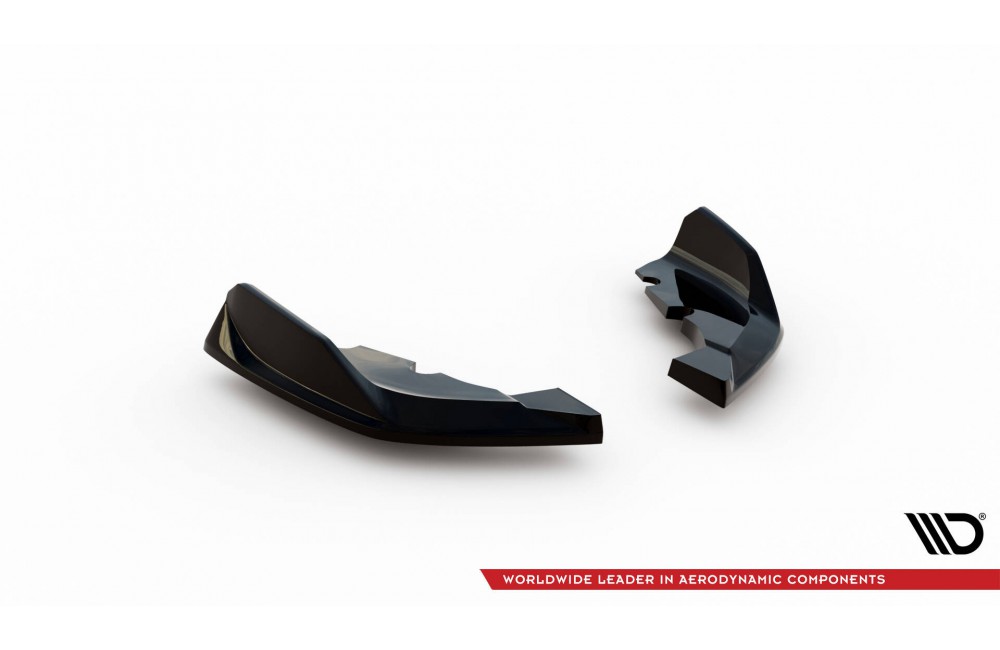 Rear Side Splitters V.8 (For rear valance v.1) BMW 1 M-Pack /  M135i / 128ti F40