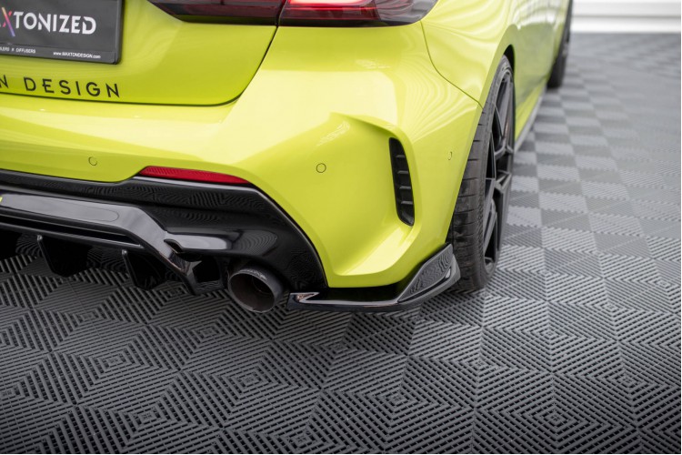 Πίσω Πλευρικοί Splitters V.8 (Για πίσω valance v.1) BMW 1 M-Pack / M135i / 128ti F40