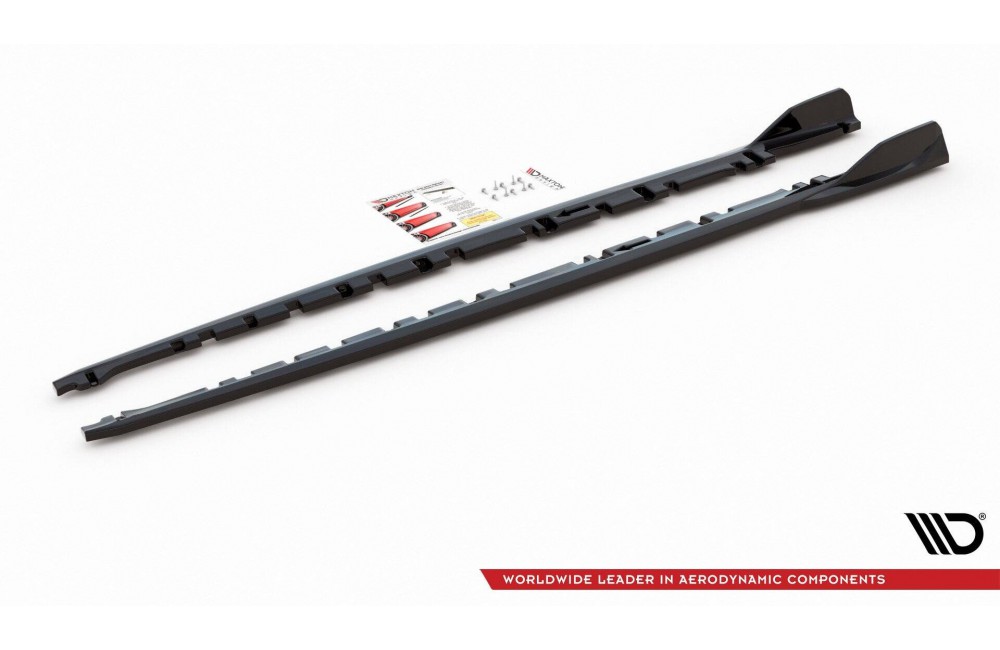 Side Skirts Diffusers V.3 for BMW 1 M-Pack/ M135i / 128ti F40 Side Skirts Diffusers V.3 for BMW 1 M-Pack/ M135i / 128ti F40