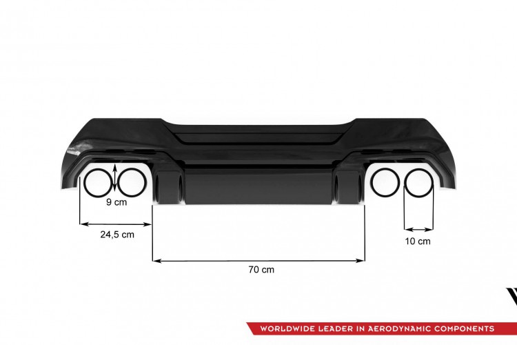 Πίσω Κατώφλι V.2 για BMW 1 F40 M-Pack / M135i