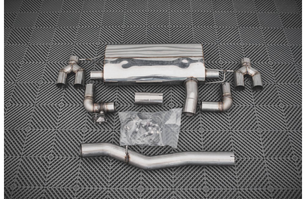 Rear Valance V.2 + Milltek Sport Exhaust BMW 1 F40 M135i -
