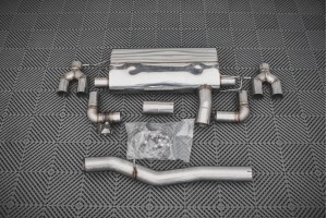 Rear Valance V.2 + Milltek Sport Exhaust BMW 1 F40 M135i -