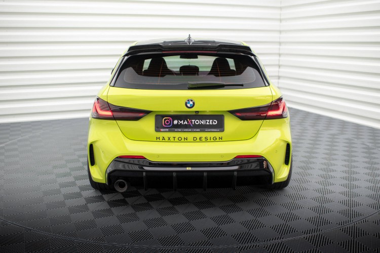 Rear Valance V.3 BMW 1 M-Pack / 128ti F40 (Version with single exhaust tips on one side)