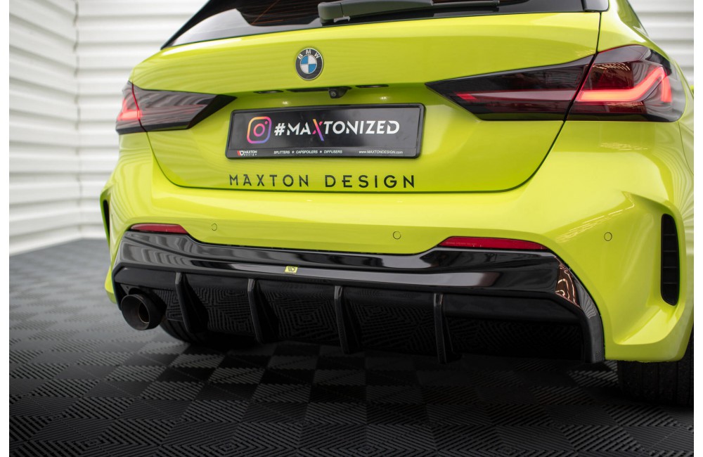 Rear Valance V.3 BMW 1 M-Pack / 128ti F40 (Version with single exhaust tips on one side)