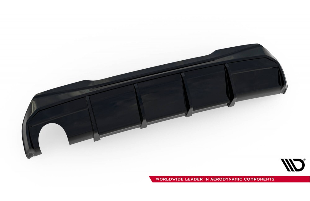 Rear Valance V.3 BMW 1 M-Pack / 128ti F40 (Version with single exhaust tips on one side)