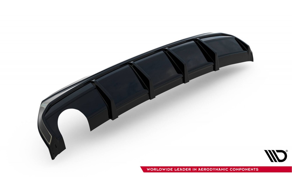Rear Valance V.3 BMW 1 M-Pack / 128ti F40 (Version with single exhaust tips on one side)