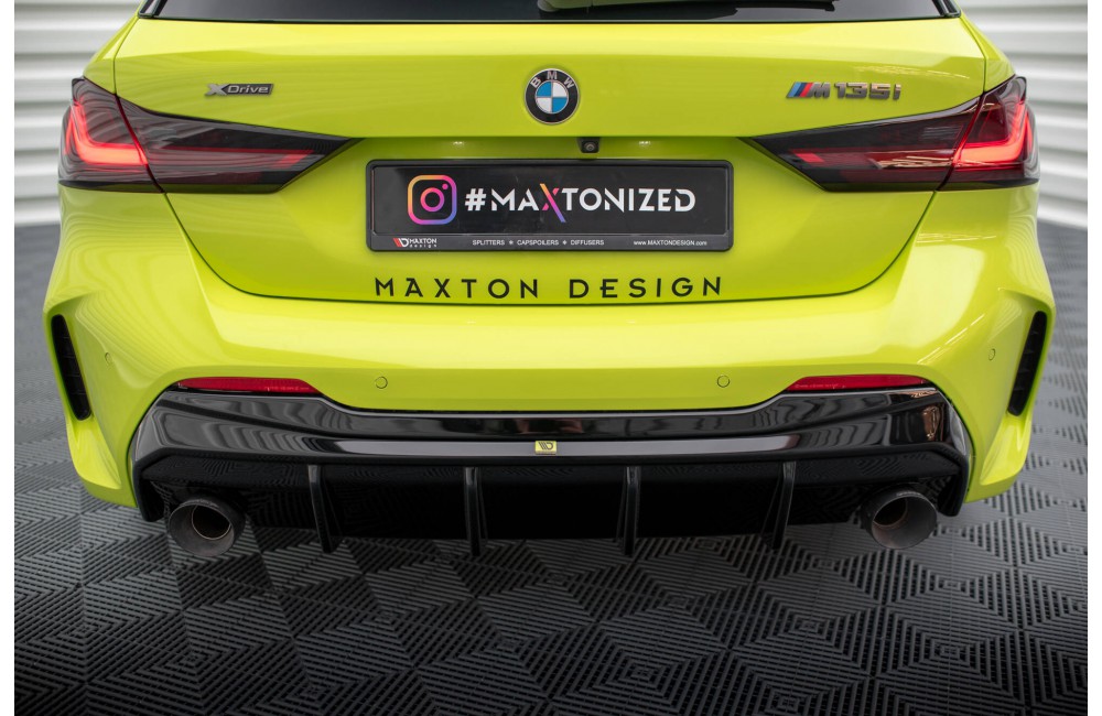 Rear Valance V.3 BMW 1 F40 M-Pack/ M135i / 128ti (Version with single exhausts on two sides)