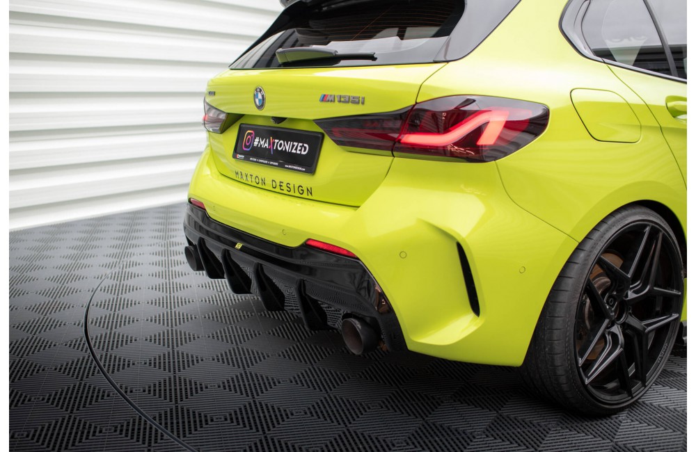 Rear Valance V.3 BMW 1 F40 M-Pack/ M135i / 128ti (Version with single exhausts on two sides)