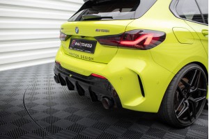 Rear Valance V.3 BMW 1 F40 M-Pack/ M135i / 128ti (Version with single exhausts on two sides)