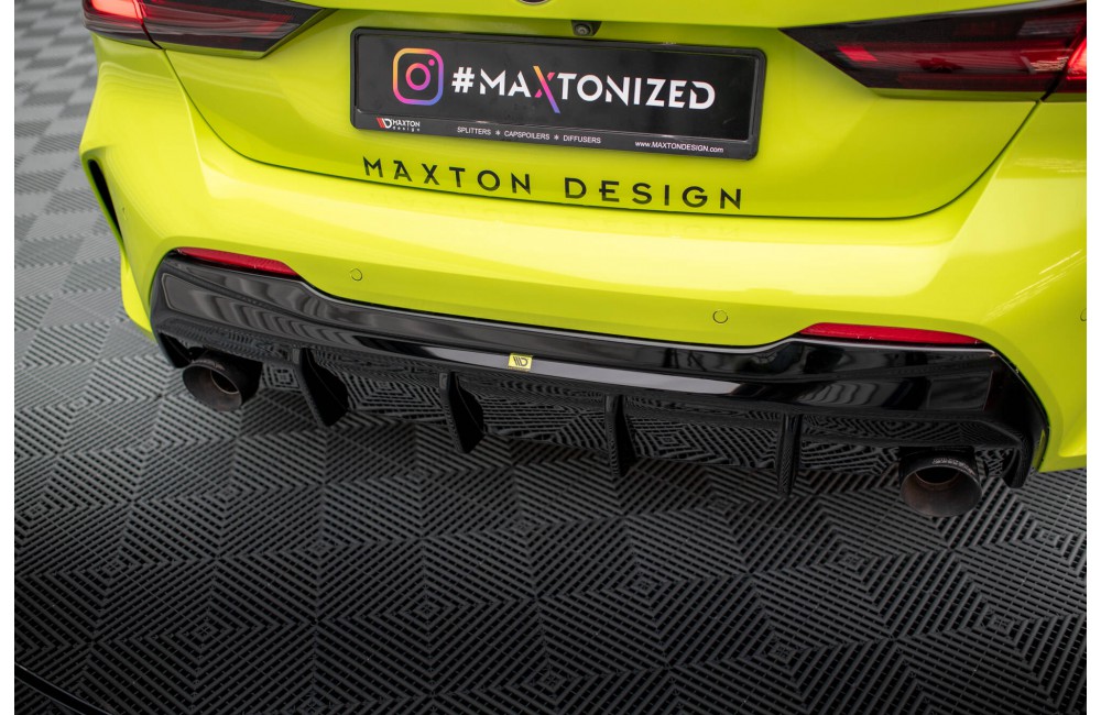 Rear Valance V.3 BMW 1 F40 M-Pack/ M135i / 128ti (Version with single exhausts on two sides)