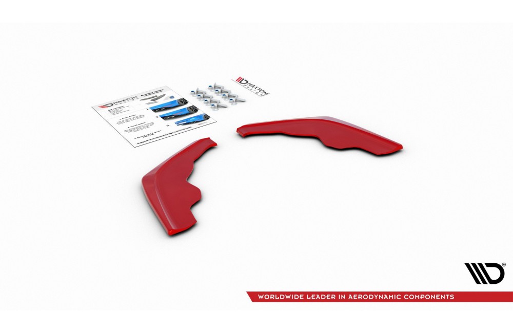 Rear Side Splitters V.2 for BMW 1 F40 M-Pack