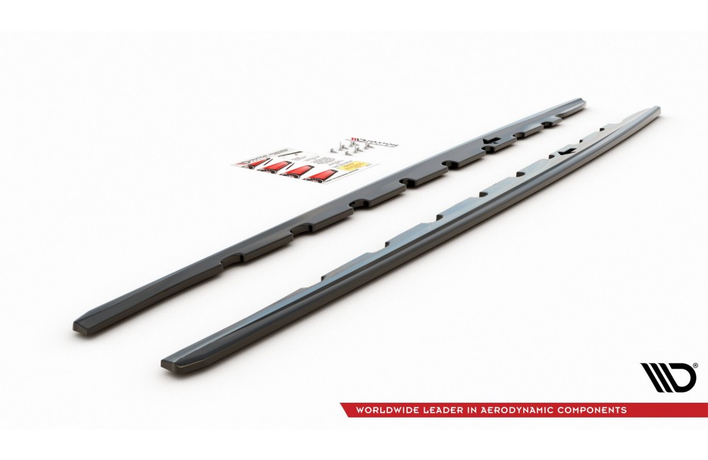 Side Skirts Diffusers V.1 for BMW 1 M-Pack / M135i / 128ti Side Skirts Diffusers V.1 for BMW 1 M-Pack / M135i / 128ti