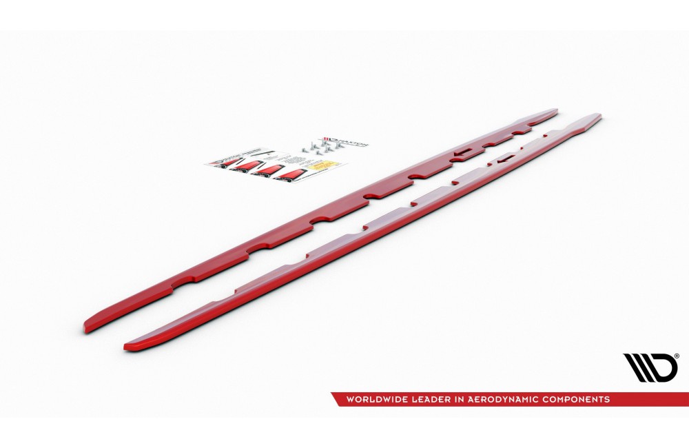 Side Skirts Diffusers V.2 for BMW 1 M-Pack / M135i / 128ti Side Skirts Diffusers V.2 for BMW 1 M-Pack / M135i / 128ti