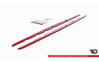 Side Skirts Diffusers V.2 for BMW 1 M-Pack /  M135i / 128ti