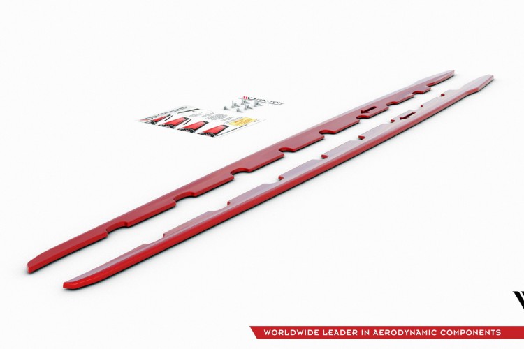 Side Skirts Diffusers V.2 για BMW 1 M-Pack / M135i / 128ti