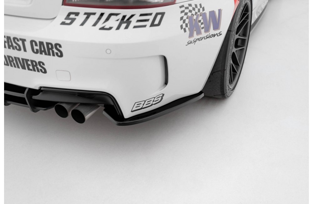 Rear Side Splitters BMW 1 M Coupe E82