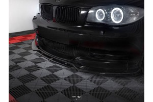 FRONT SPLITTER V.1 for BMW 1 E82 FACELIFT M-PACK