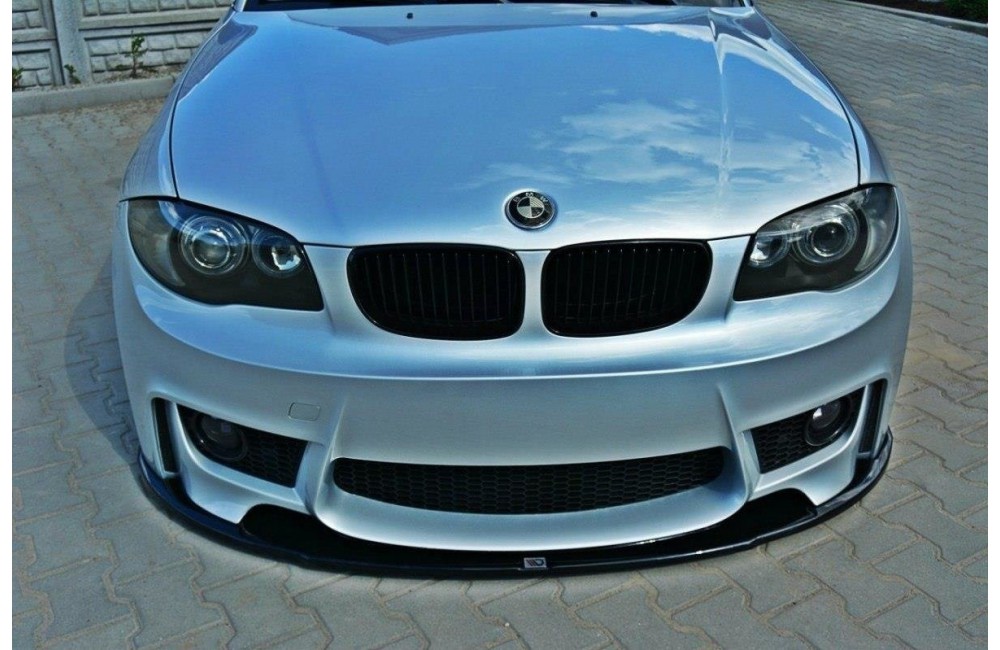 FRONT SPLITTER BMW 1 E87 M-Design FRONT SPLITTER BMW 1 E87 M-Design