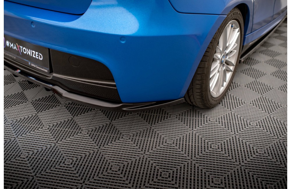 Rear Splitter (with vertical bars) BMW 1 M-Pack E87 Facelift