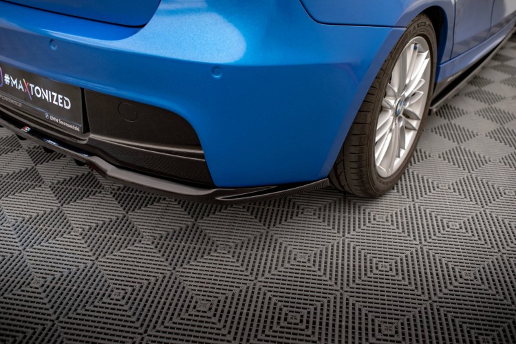 Πίσω splitter (με κατακόρυφες ράβδους) BMW 1 M-Pack E87 Facelift