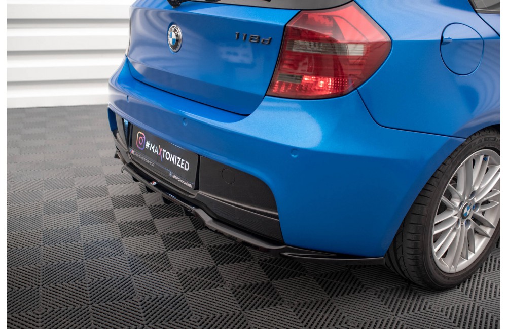 Rear Splitter (with vertical bars) BMW 1 M-Pack E87 Facelift