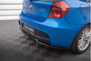 Rear Splitter (with vertical bars) BMW 1 M-Pack E87 Facelift