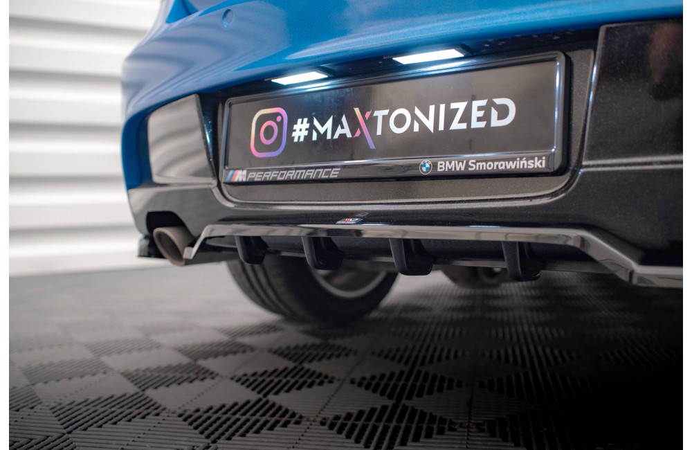 Rear Splitter (with vertical bars) BMW 1 M-Pack E87 Facelift
