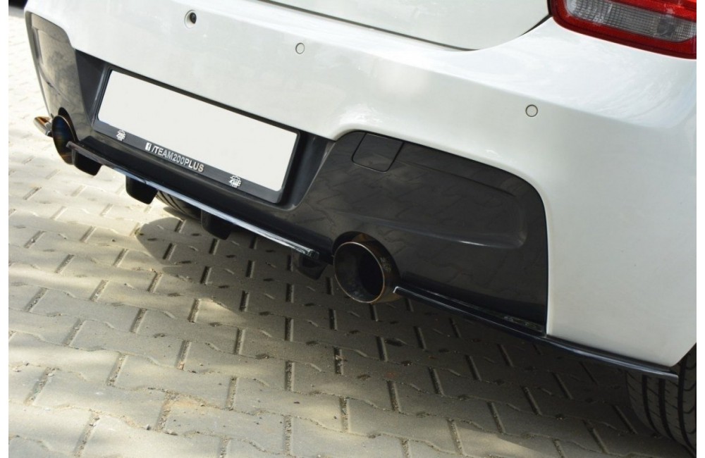 Rear Splitter BMW 1 F20/F21 M-Power (with vertical bars)