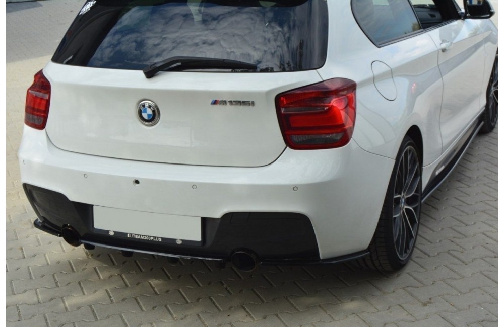 Rear Splitter BMW 1 F20/F21 M-Power (with vertical bars)