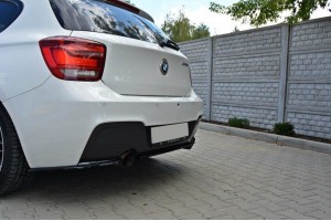 Rear Splitter BMW 1 F20/F21 M-Power (without vertical bars)