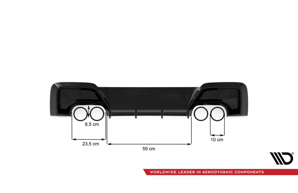 Rear Valance V.2  BMW M135i F20