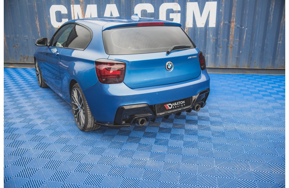 Rear Side Splitters V.2 (For rear valance v.1) BMW M135i F20