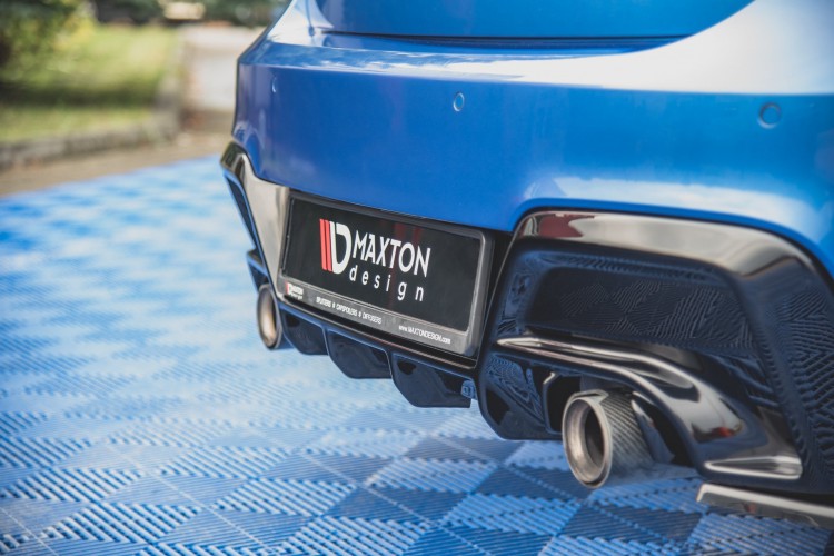 Πίσω Πλευρικοί Splitters V.2 (Για πίσω valance v.1) BMW M135i F20