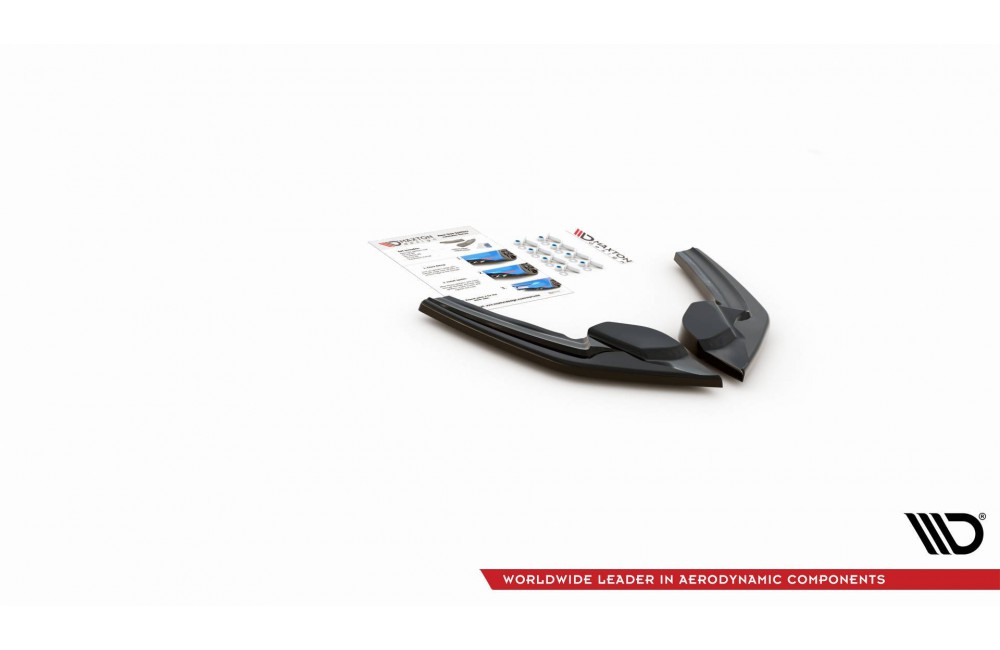 Rear Side Splitters V.2 (For rear valance v.1) BMW M135i F20