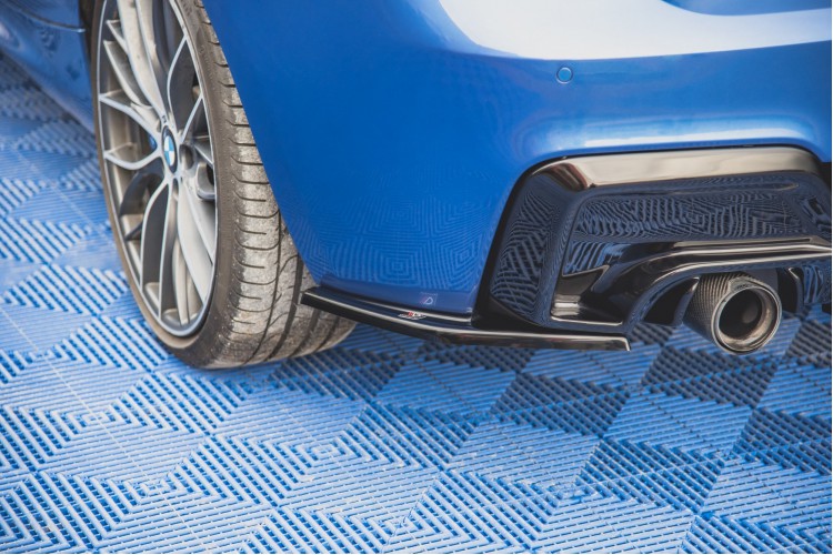 Πίσω Πλευρικοί Splitters V.2 (Για πίσω valance v.1) BMW M135i F20