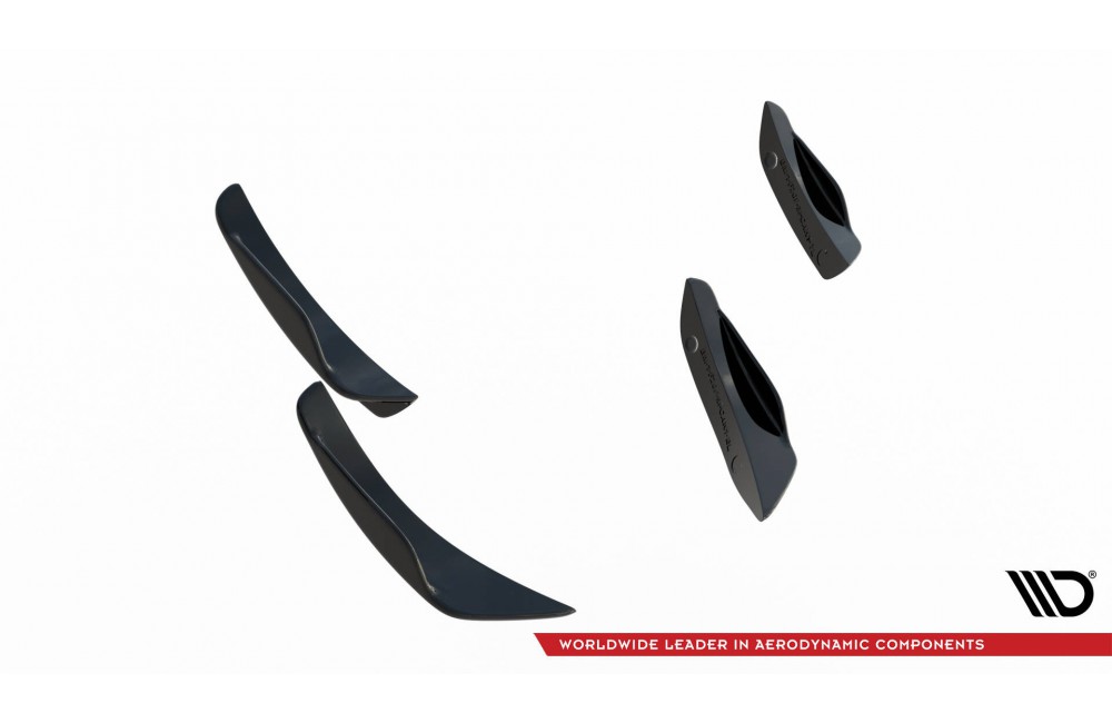 Front Bumper Wings (Canards) BMW 1 M-Pack / M140i F20 Facelift Front Bumper Wings (Canards) BMW 1 M-Pack / M140i F20 Facelift