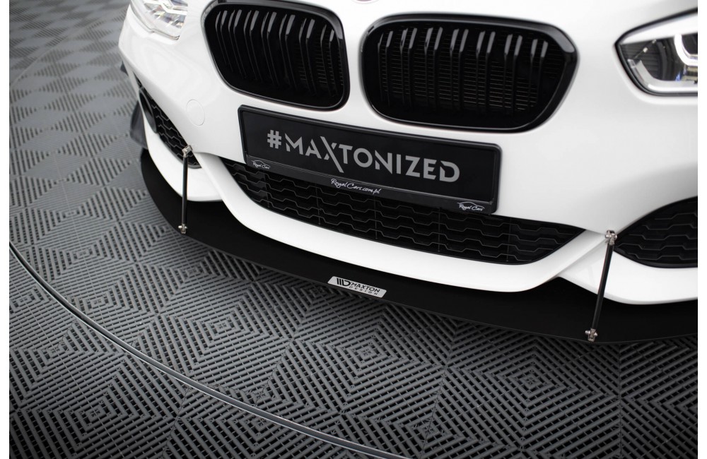 FRONT RACING SPLITTER V.2 BMW 1 F20/F21 M-Power FACELIFT FRONT RACING SPLITTER V.2 BMW 1 F20/F21 M-Power FACELIFT